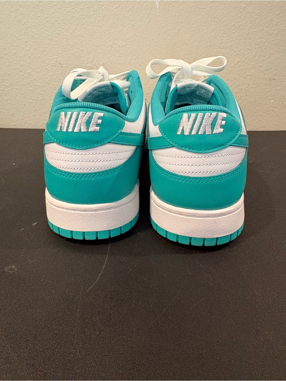 Nike Dunk Low Clear Jade White Teal Mens DV0833-101 New Size 13 - Picture 4 of 10
